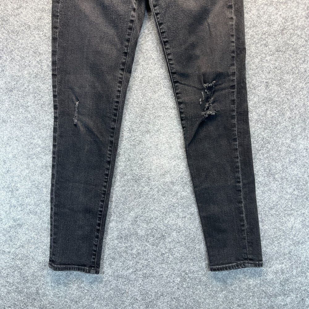 AG Adriano Goldschmied Jeans Womens 26 Stevie Slim Straight Ankle Distressed - Picture 2 of 13